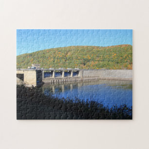 Kinzua Dam Picturesque Fall Colourful Family Fun Jigsaw Puzzle