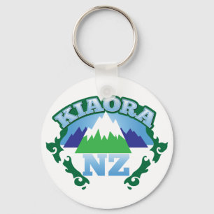 KIORA Kiwi New Zealand hello Key Ring