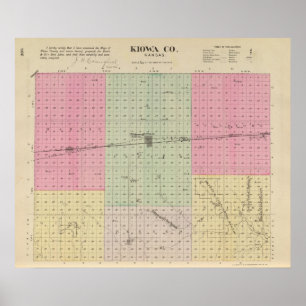 Kiowa County, Kansas Poster