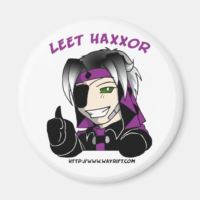 Kip "Leet Haxxor" Magnet (Front)