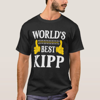 Kipp Personal Name Funny First Name World's Best K T-Shirt