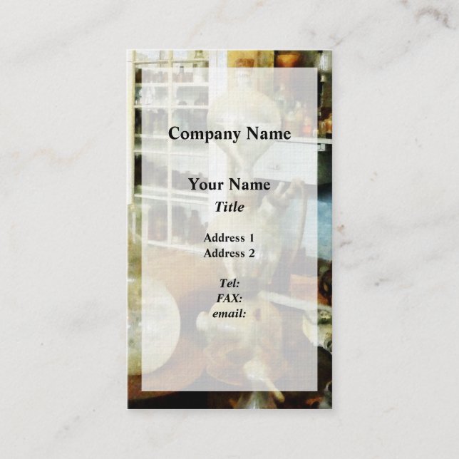 Kip's Apparatus Business Card (Front)
