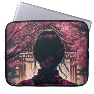 Kira Kirschblüten - Gerätehülle Laptop Sleeve