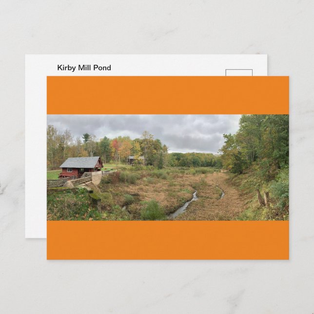 Kirby Mill Pond Postcard (Front/Back)