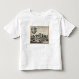Kirby residence and Bank, Abilene, Kansas Toddler T-Shirt