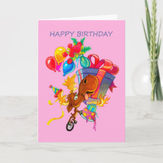 Kirby the Moose Vermoosin' Birthday Card
