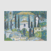 Kirche in Cassone by Gustav Klimt