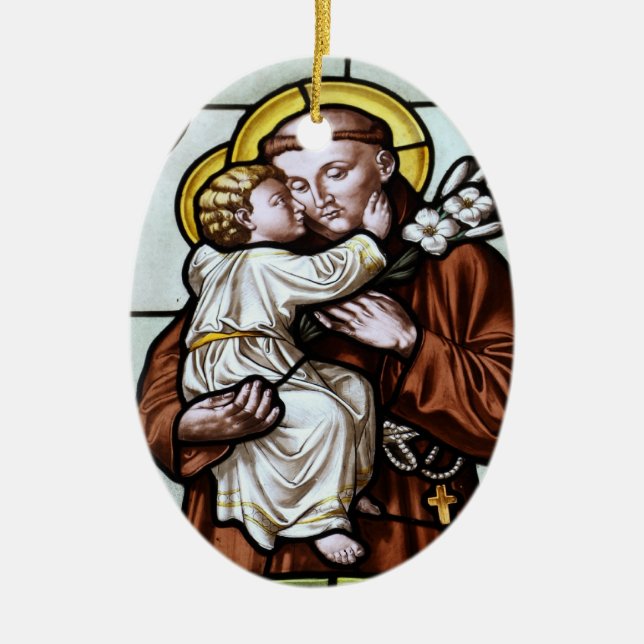 Kirchenfenster la Roche FR Suisse Ornament (Front)