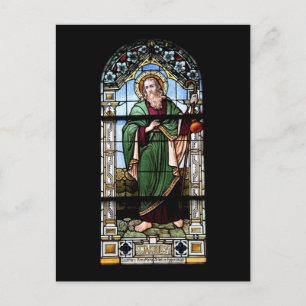Kirchenfenster Postkarte Postcard