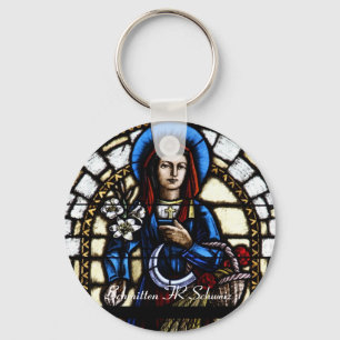 Kirchenfenster Schlüsselanhänger Key Ring