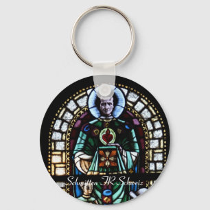 Kirchenfenster Schlüsselanhänger Key Ring