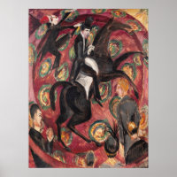 Kirchner Circus Rider Expressionist Fine Art