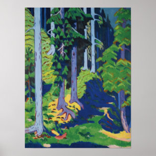 Kirchner - Forest Interior Poster