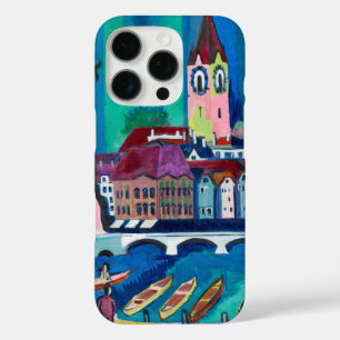 Kirchner Zurich Cityscape Expressionist Art iPhone 16 Pro Case