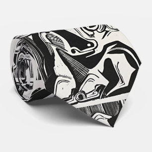 Kirchner's The Large Cow Lying Down - Art Tie