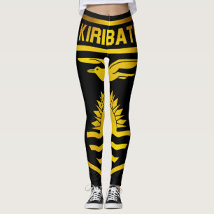 Kiribati Emblem Leggings