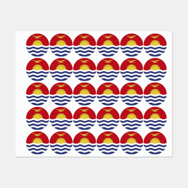 Kiribati flag (Sheet)
