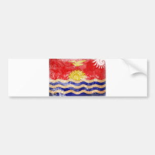 Kiribati Flag Bumper Sticker