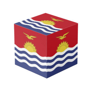 Kiribati flag cube