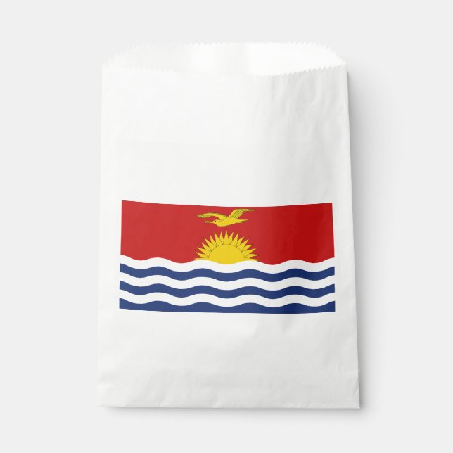 Kiribati Flag Favour Bag (Front)