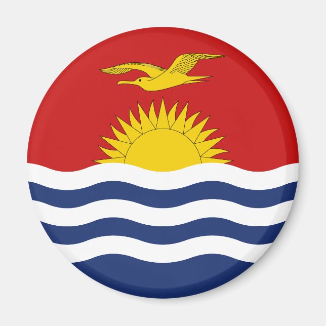 Kiribati Flag Magnet (Front)