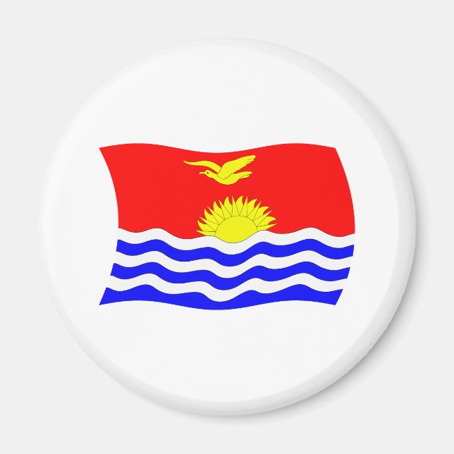 Kiribati Flag Magnet (Front)