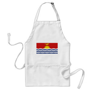 Kiribati Flag Standard Apron