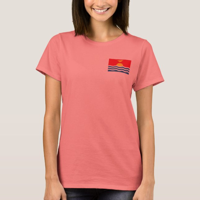 Kiribati Flag T-Shirt (Front)