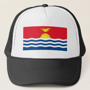 Kiribati Flag Trucker Hat