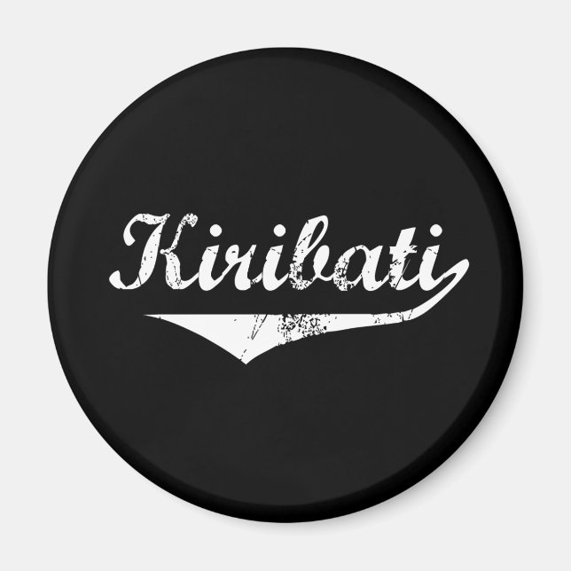 Kiribati Revolution Style Magnet (Front)