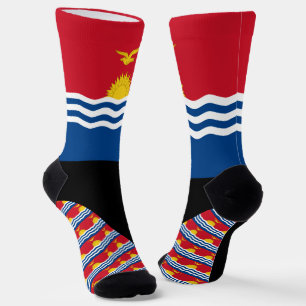 Kiribati Socks, Kiribati flag colours / sports Socks