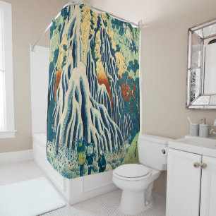 KIRIFURI WATER FALLS SHOWER CURTAIN