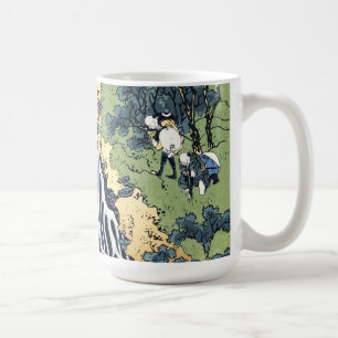 Kirifuri waterfall near Kurokami mountain Housai   Coffee Mug