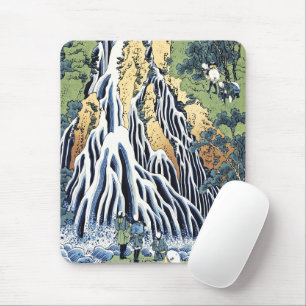 Kirifuri waterfall near Kurokami mountain Housai Mouse Pad