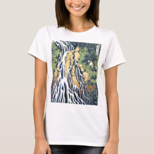 Kirifuri waterfall near Kurokami mountain Housai   T-Shirt