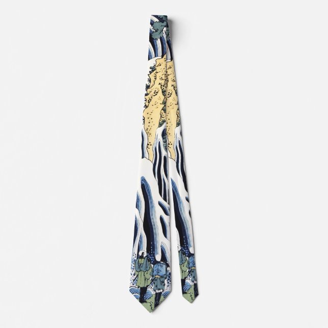 Kirifuri waterfall near Kurokami mountain Housai   Tie (Front)