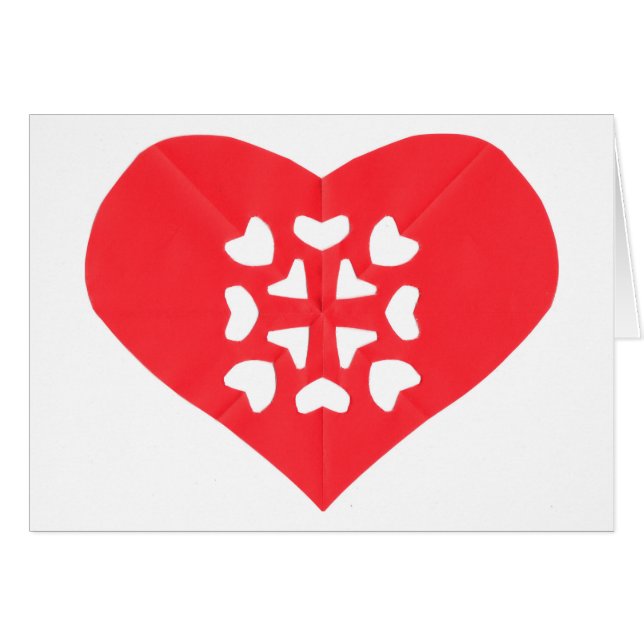 Kirigami Heart (Front Horizontal)