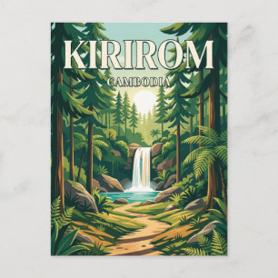 Kirirom National Park Cambodia Postcard