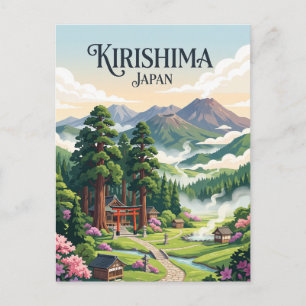 Kirishima, Japan Postcard