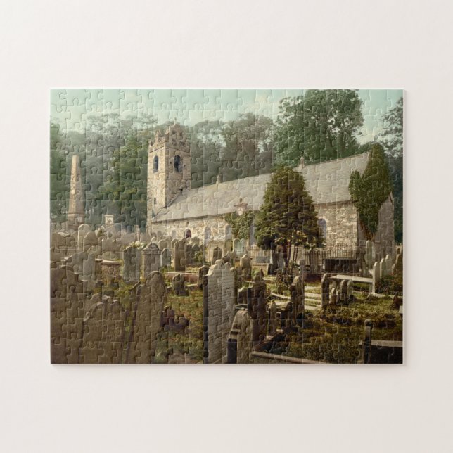 Kirk Braddan, Douglas, Isle of Man, England Jigsaw Puzzle (Horizontal)