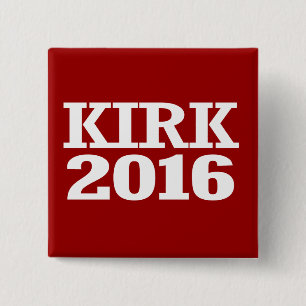 Kirk - Mark Kirk 2016 15 Cm Square Badge