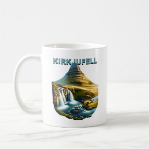 Kirkjufell mountain and falls Iceland Coffee Mug