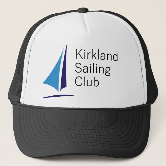 Kirkland Sailing Club Logo Trucker Hat (Front)