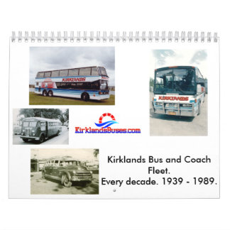 Kirklands Bus and Coach Fleet Calendar
