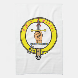 Kirkpatrick & kilpatrick Clan Badge Tea Towel