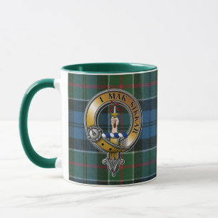 Kirkpatrick Tartan & Badge Mug