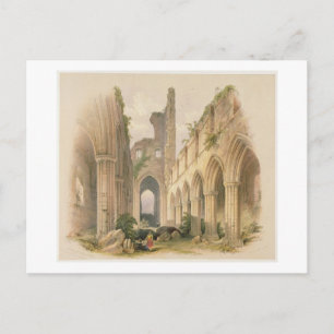 Kirkstall Abbey, the Nave and Choir, from 'The Mon Postcard