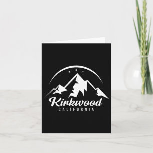 Kirkwood California Ski Resort Skiing Snowboarding Card