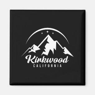 Kirkwood california ski resort skiing snowboarding magnet