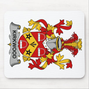 Kirkwood Family Crest Mouse Pad